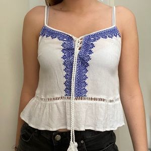 Forever 21 white tank top